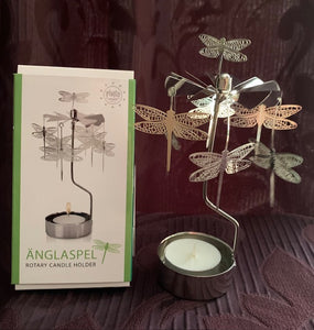 Swedish Anglaspel Spinnning Candle Carousel